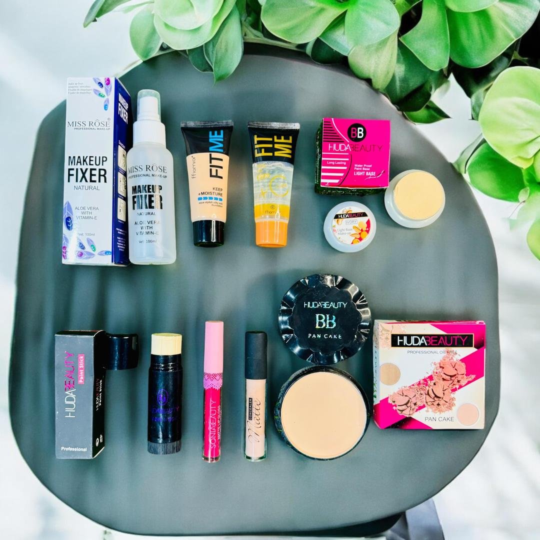 8-in-1 Makeup Set for Pakistani Skin & Weather for women - GENZAA